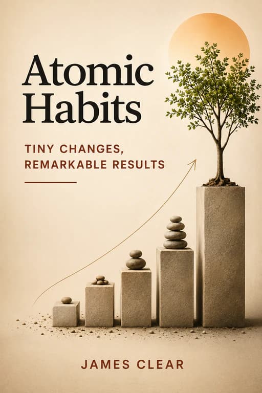 Cover for Atomic Habits by James Clear