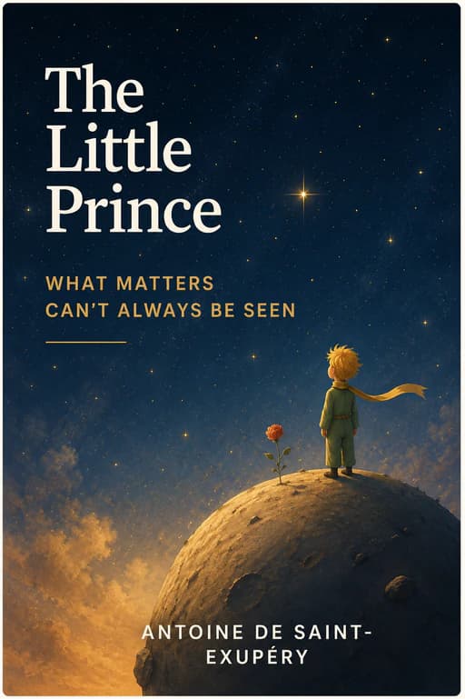 Cover for The Little Prince by Antoine de Saint-Exupéry